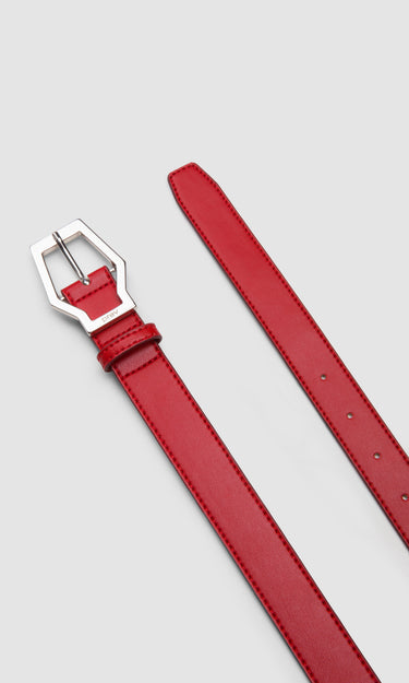KAREL BELT MIDI - CHERRY