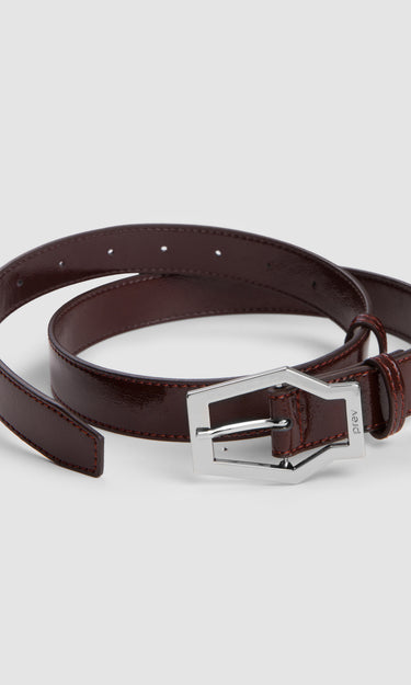 KAREL BELT MIDI - DEEP PLUM