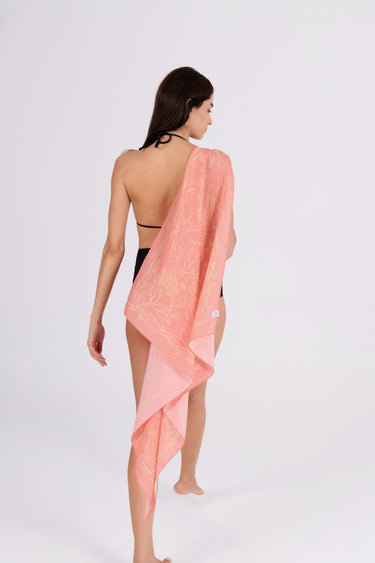 FORBIDDEN HARVEST SCARF - PEONY