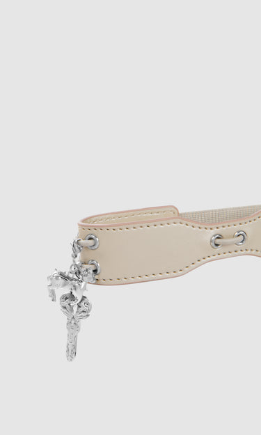 NOTEBOOK/PENHOLDER - A6 VANILLA