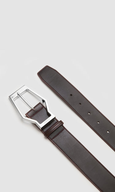 prev - Leather Belt - KAREL BELT MAXI - SIENNA