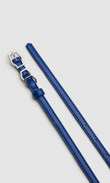 prev - Leather Belt - KAREL BELT MINI - ELECTRIC