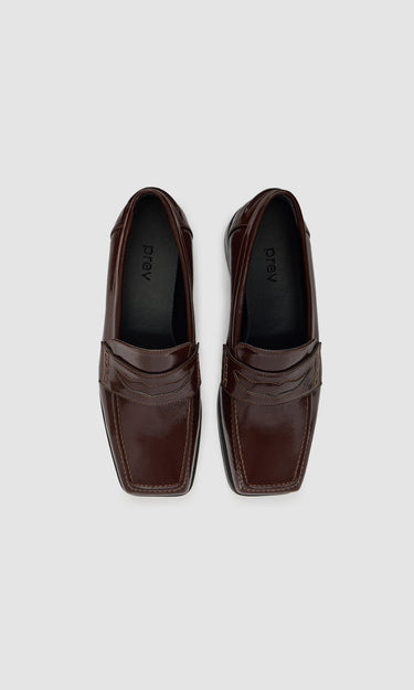 JOAN LOAFER - DEEP PLUM