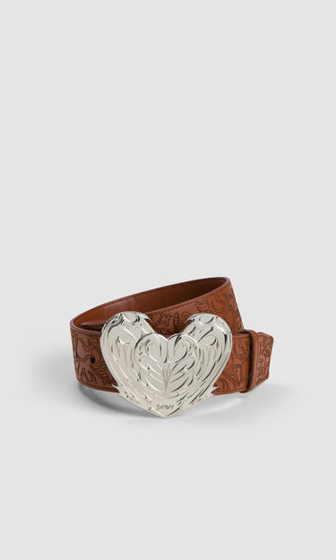 prev - Leather Belt - REGAN BELT - CHESTNUT