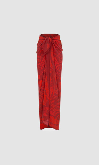 prev - REVOLT JUNGLE PAREO/VERSATILE CLOTH - RUBY