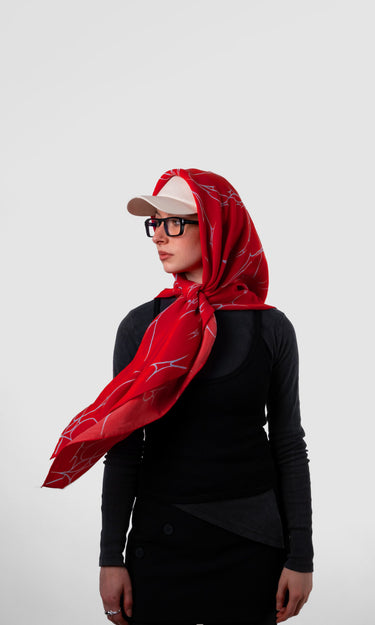 prev - SELF - CARE PAREO/VERSATILE CLOTH - CHERRYWAVE