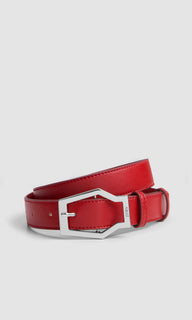 KAREL BELT MIDI - CHERRY