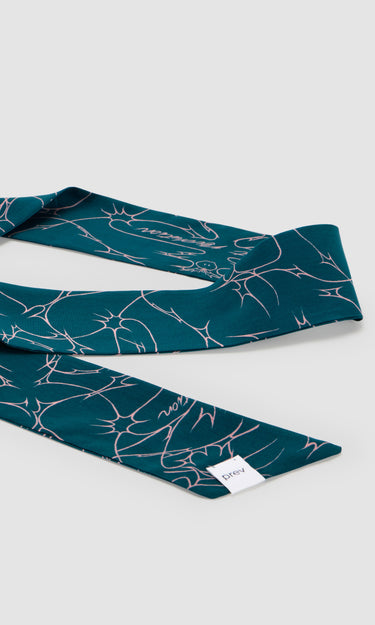 SELF-CARE TINY SCARF - CORAL