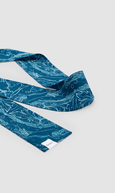 EARTHLINGS TINY SCARF - ATLANTIC