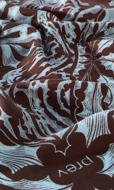 REVOLT JUNGLE SCARF - MINT CHOCO