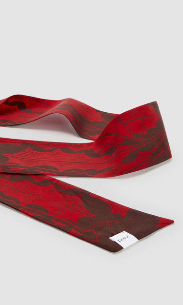 REVOLT JUNGLE TINY SCARF - LAVA
