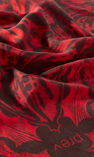 REVOLT JUNGLE SCARF - LAVA
