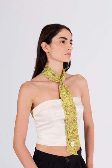 FORBIDDEN HARVEST TINY SCARF - LIMONCELLO