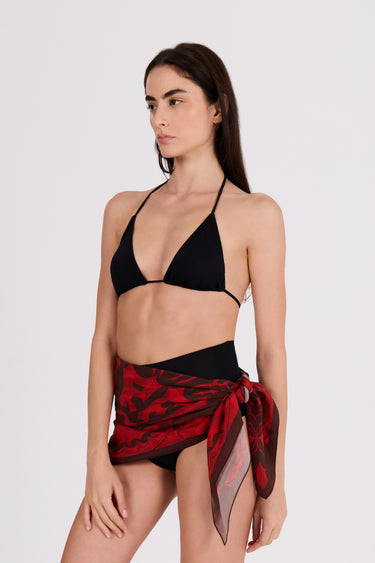 REVOLT JUNGLE SCARF - LAVA