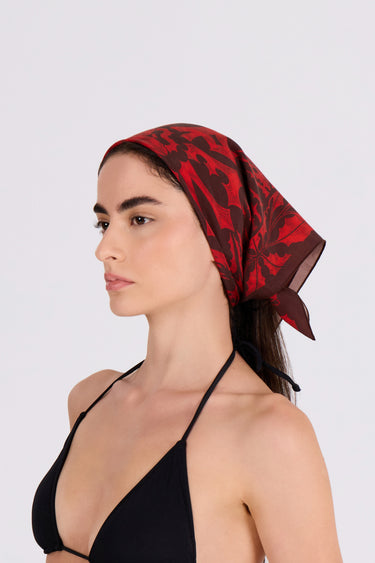 REVOLT JUNGLE BANDANA - LAVA