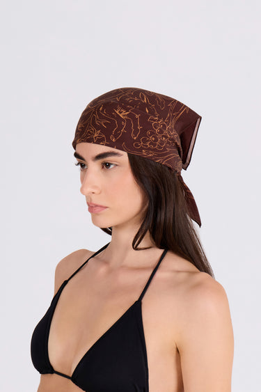 FORBIDDEN HARVEST BANDANA - TOFFEE