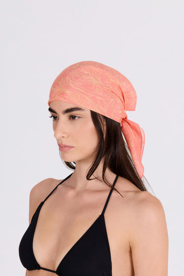FORBIDDEN HARVEST BANDANA - PEONY