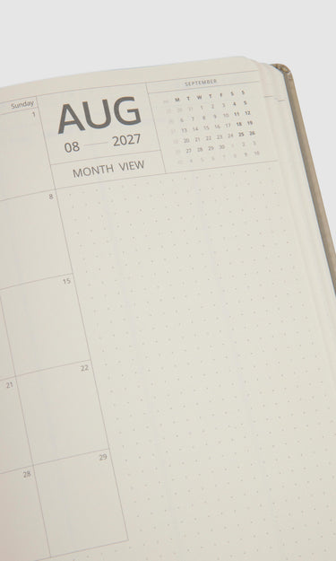 2027 WEEKLY VERTICAL PLANNER - HORIZON