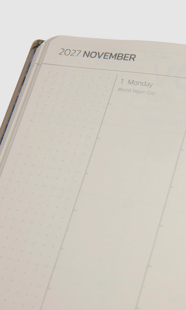 2027 WEEKLY VERTICAL PLANNER - LAMINA
