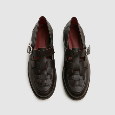 prev - DOROTHY LOAFER - CHERRY BROWNIE