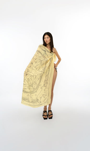 prev - EARTHLINGS PAREO/VERSATILE CLOTH - LEMONADE