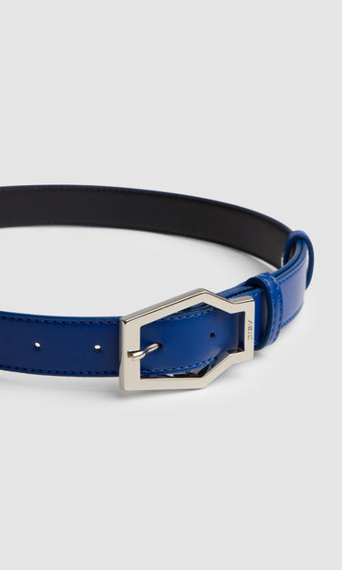 prev - Leather Belt - KAREL BELT MIDI - ELECTRIC