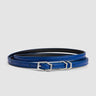 prev - Leather Belt - KAREL BELT MINI - ELECTRIC