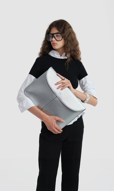 prev - Laptop Bag - LOYAUTÉ - METAL LAPTOP BAG