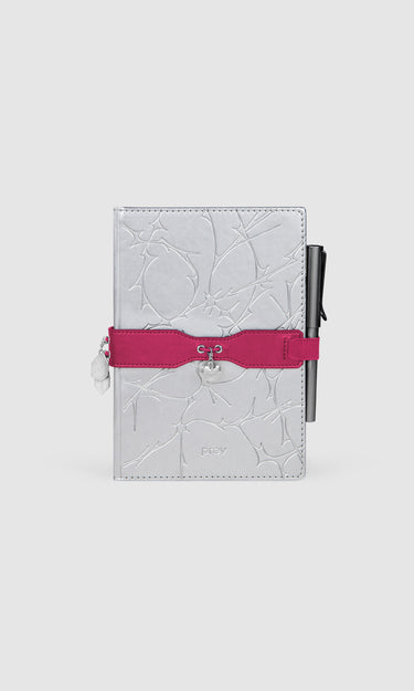 NOTEBOOK/PENHOLDER - A5 BUBBLEGUM
