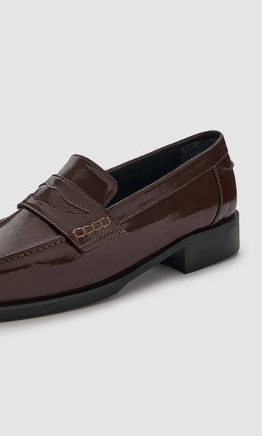 JOAN LOAFER - DEEP PLUM