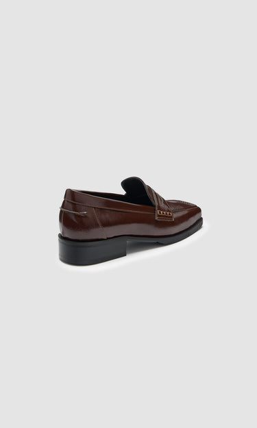 JOAN LOAFER - DEEP PLUM