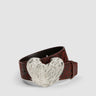 prev - Leather Belt - REGAN BELT - SIENNA