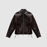 prev - Leather Jacket - ROBIN - SIENNA