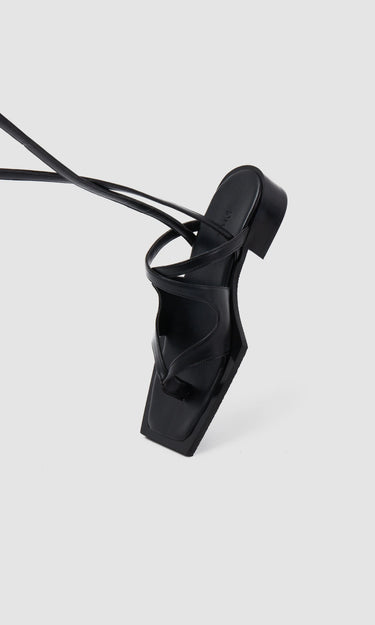 prev--KAREL SANDALS - BLACK
