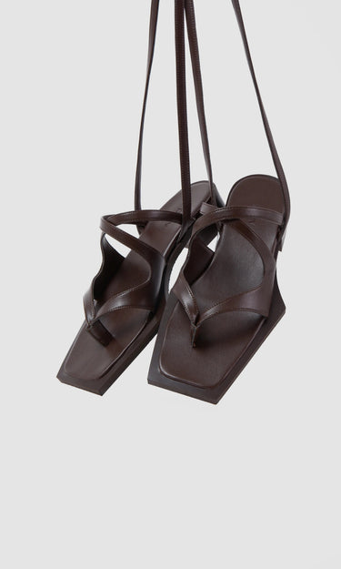 prev--KAREL SANDALS - BROWNIE
