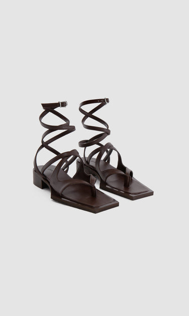 prev--KAREL SANDALS - BROWNIE